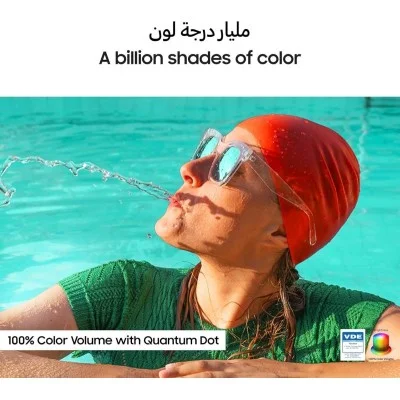تلفزيون سامسونج 85 بوصه  مسطحه 4 ك كيو ال اي دي